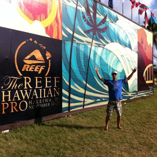 A few shots from the Reef Hawaiian Pro
