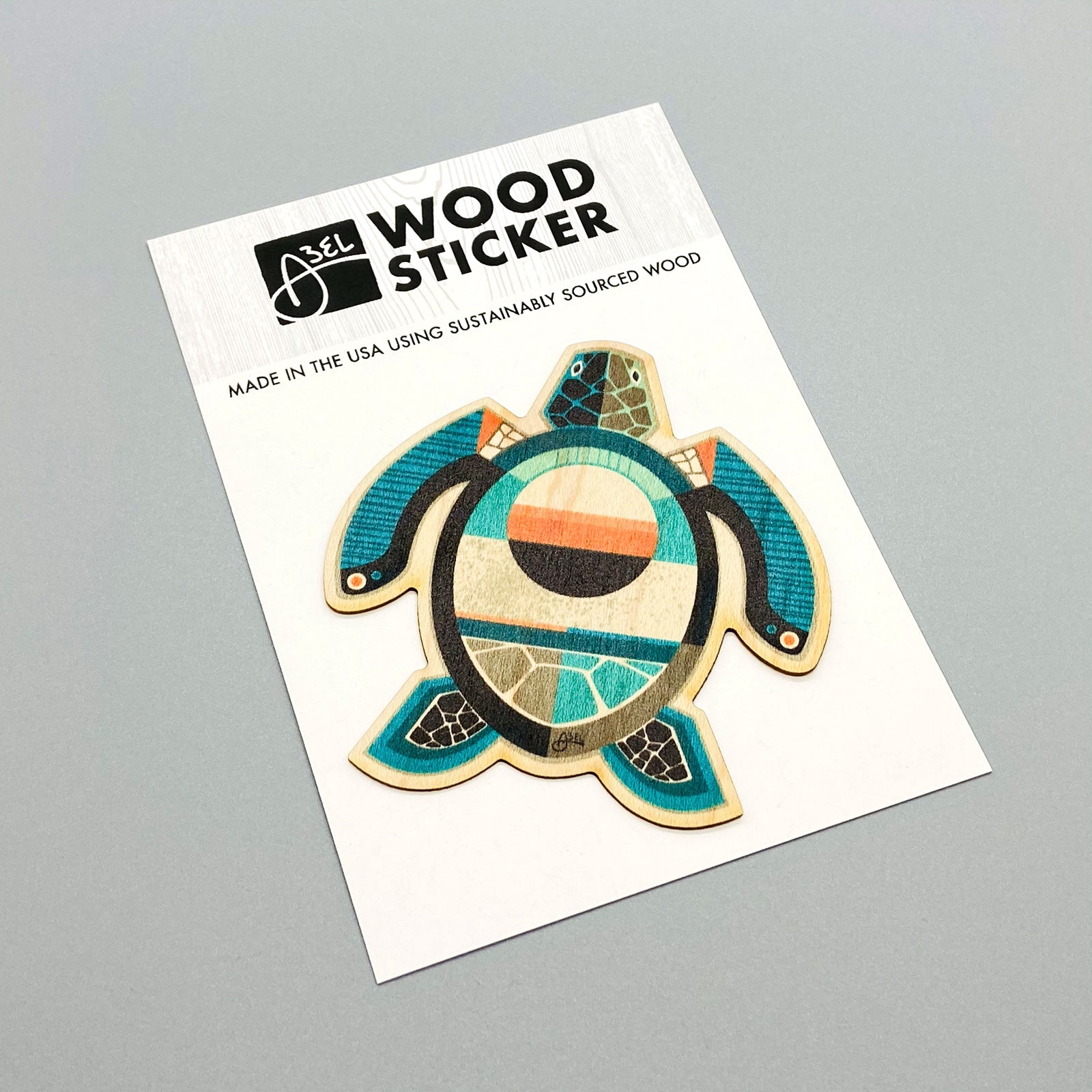 Wood Stickers & Pins