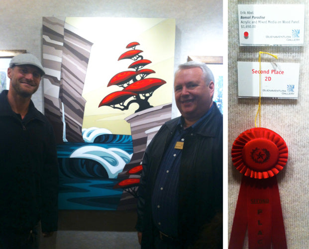 2nd Place at Buenaventura Gallery 2013 Juried Show