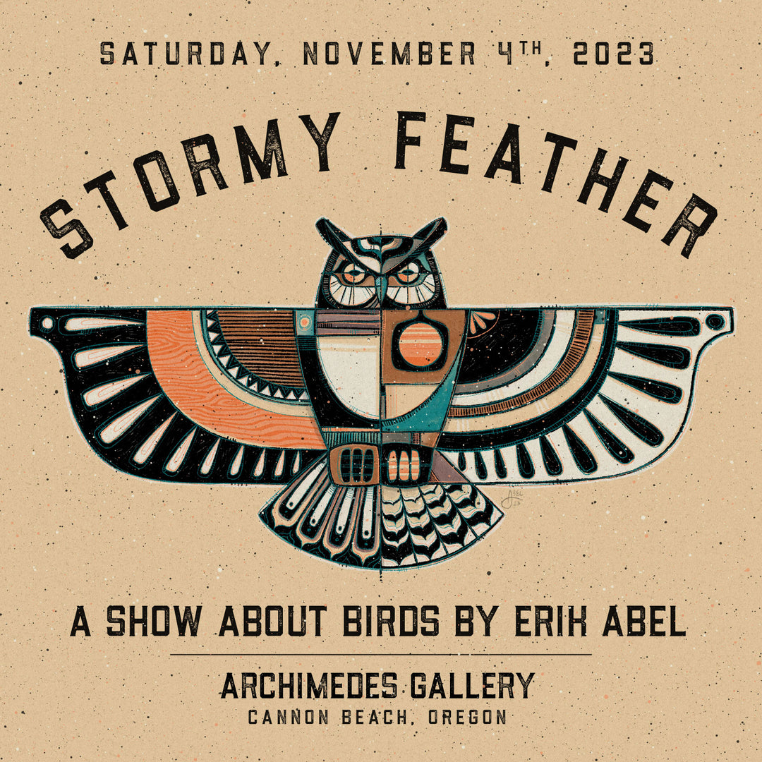 Art Show: Stormy Feather, Nov 4th