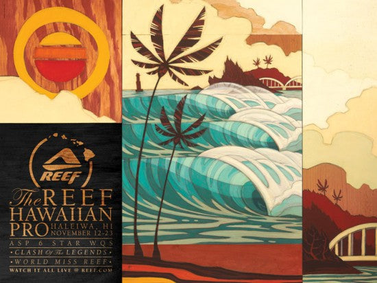 2011 Reef Hawaiian Pro Artwork