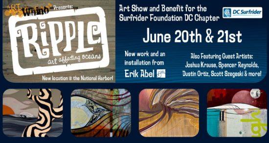 RIPPLE: Art Affecting Oceans @ Art Whino, DC