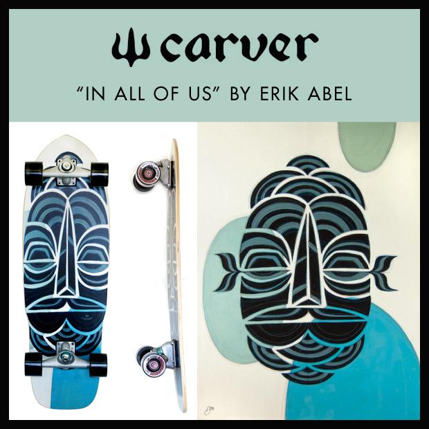 New Carver Skateboard Graphic