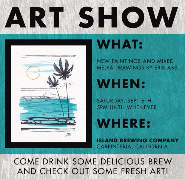 Art Show Sept 6th, Carpinteria, CA