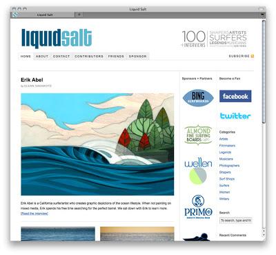 My interview with: Liquid Salt Magazine