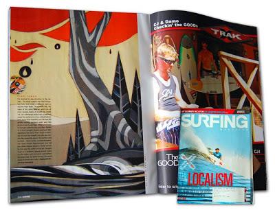 Art Featured in Surfing Magazine - Nov08 Vol.44 #11