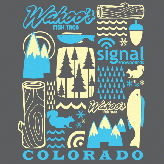 Wahoo's Colorado Shirts