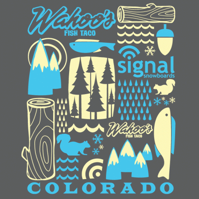 Wahoo's Colorado Shirts
