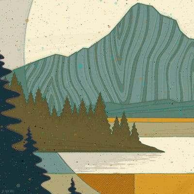 Mt. Hood Pacific Northwest Mountain art print by Erik Abel