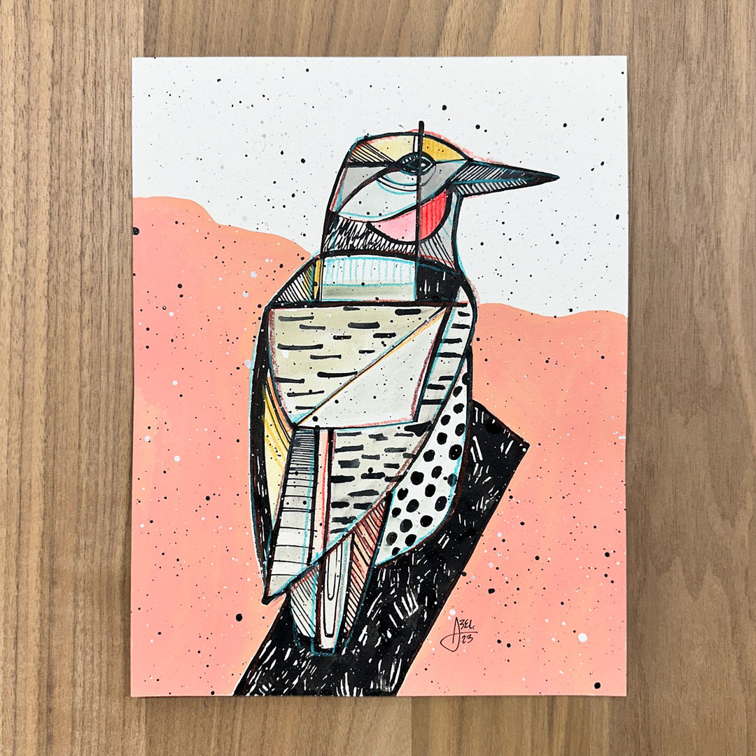 Bird Art on Paper