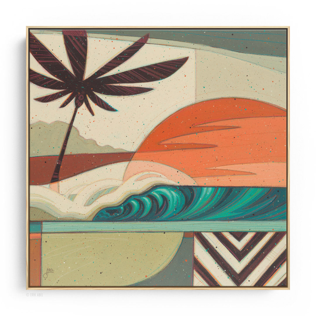 Pacific Patchwork 11 - WHLSL Print
