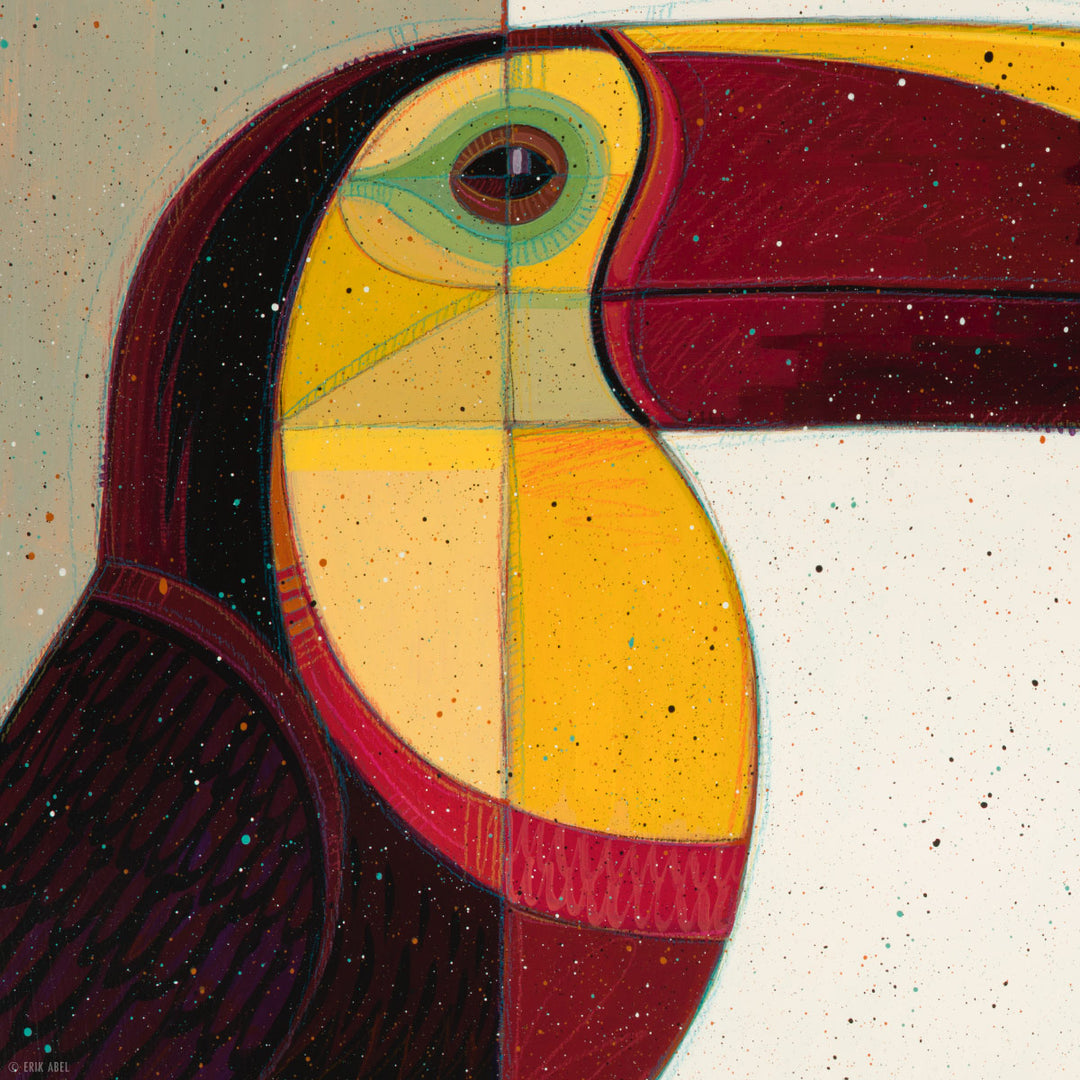 Yellow-Throated Toucan - Print