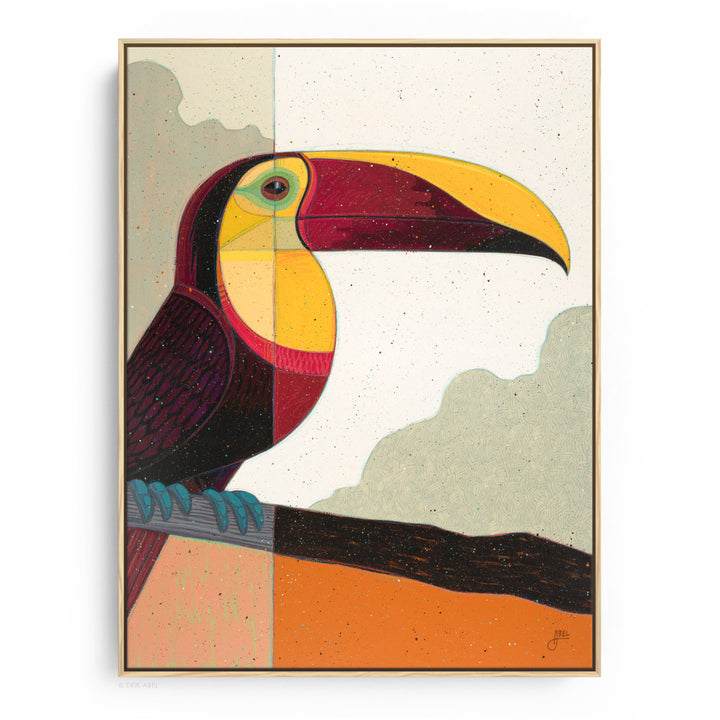 Yellow-Throated Toucan - Print