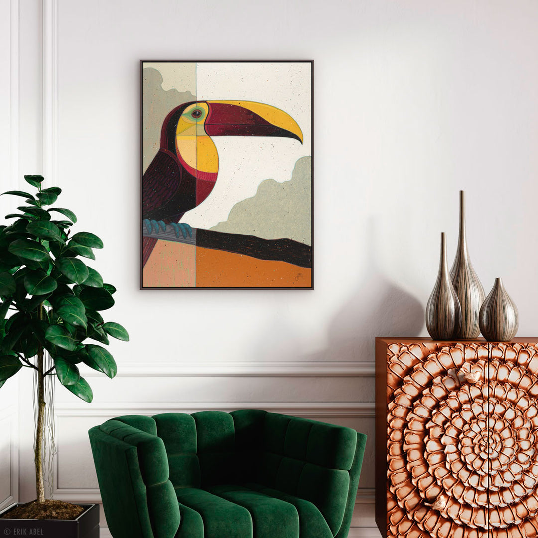 Yellow-Throated Toucan - Print