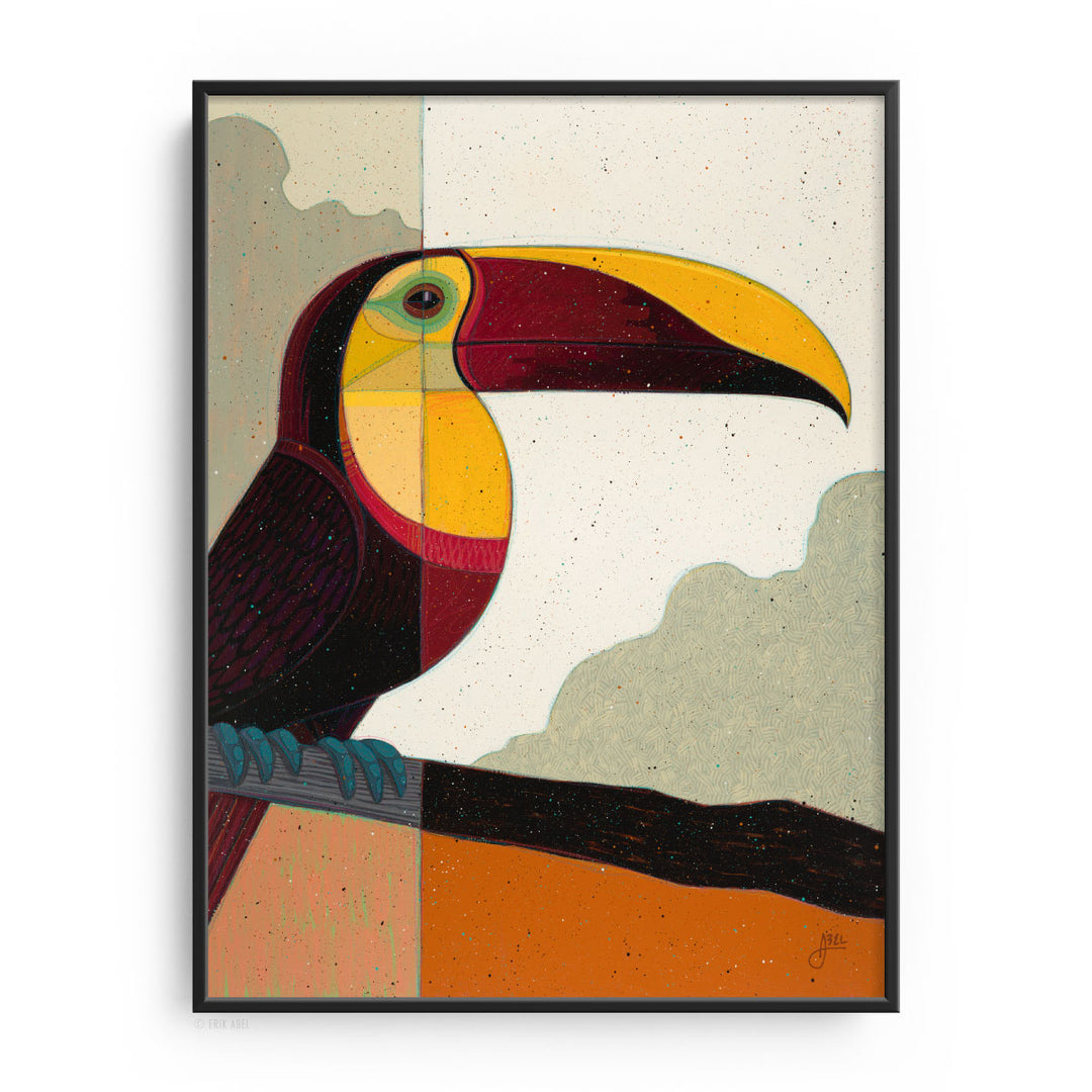 Yellow-Throated Toucan - WHLSL Print