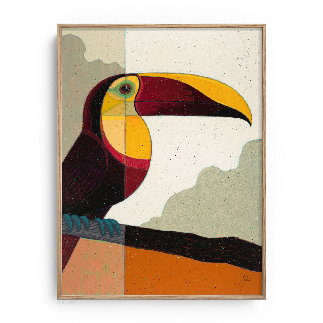 Yellow-Throated Toucan - WHLSL Print