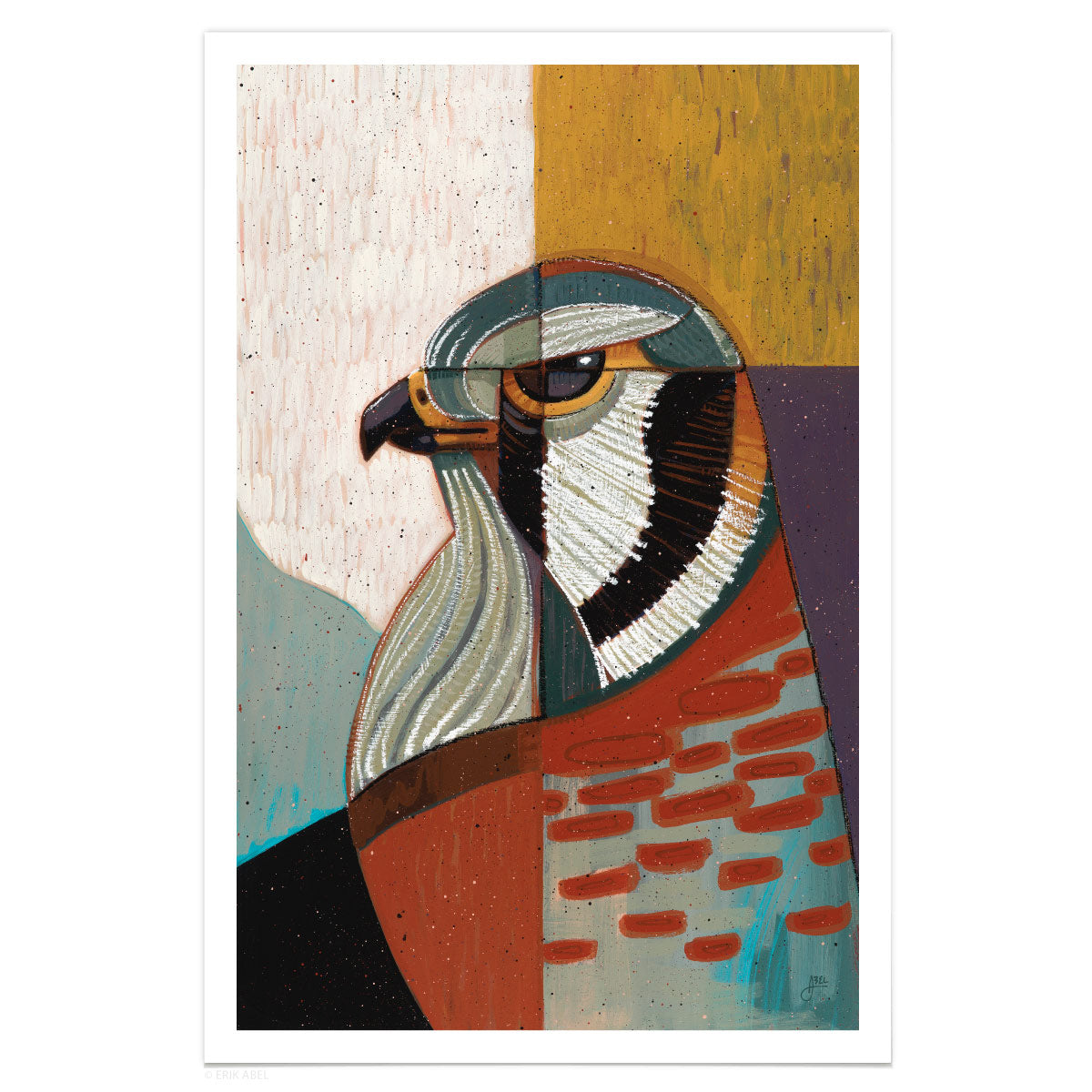Animal Collection | Kestrel Art Print | Abel Arts