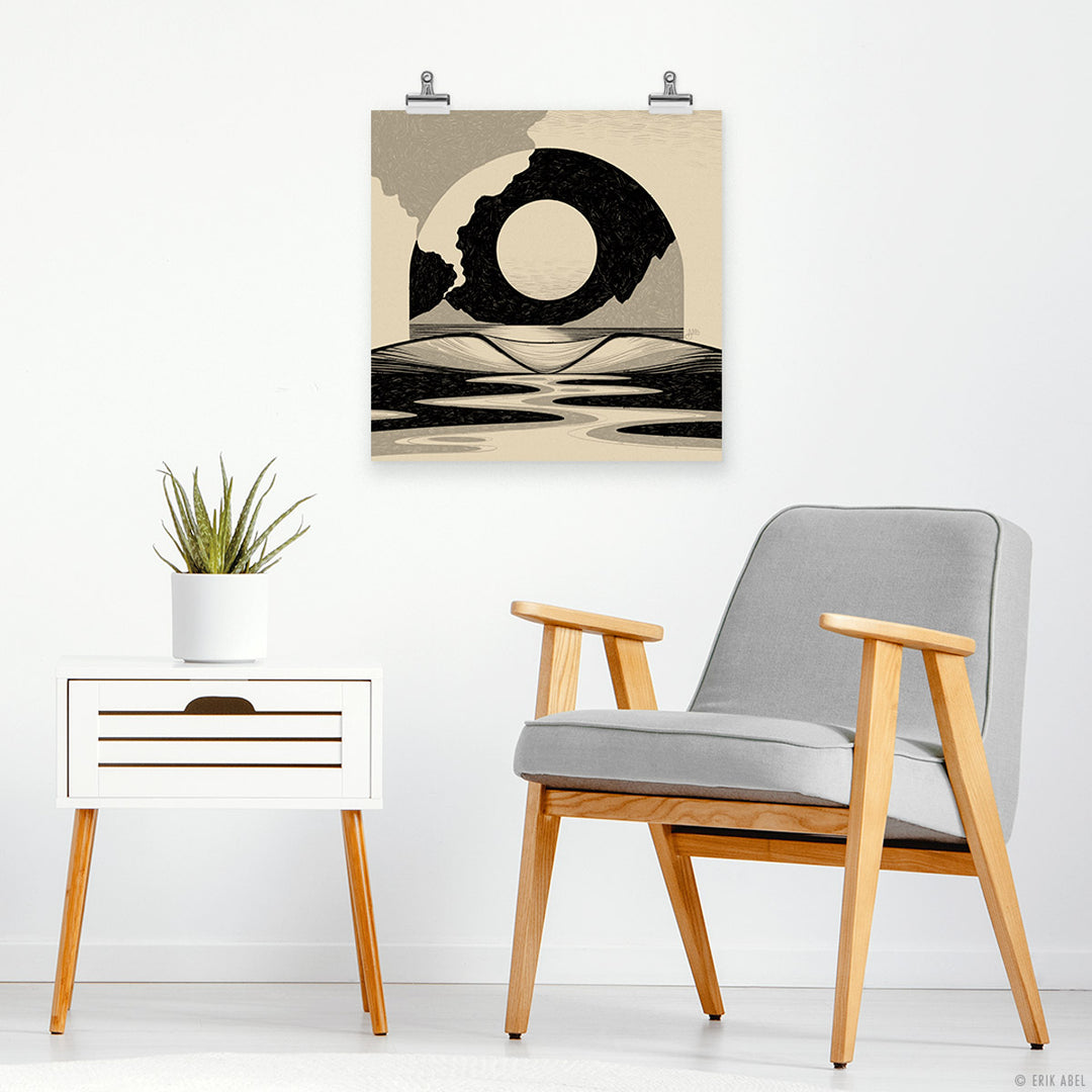 Smoky Waters - Print