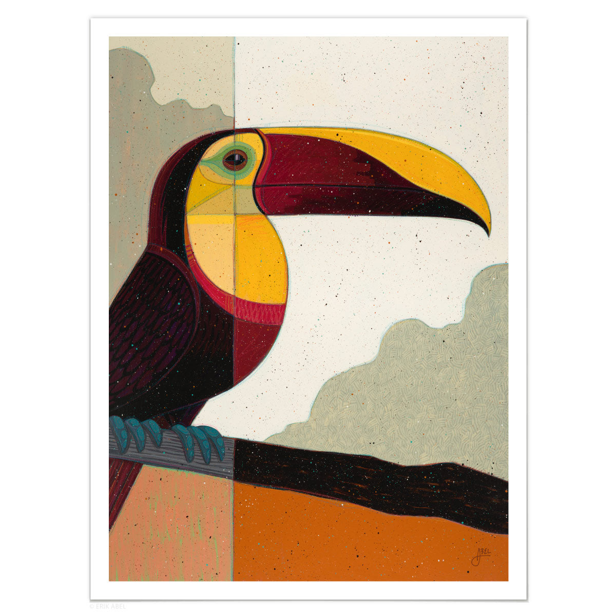 Animal Collection | Toucan Art Print | Abel Arts