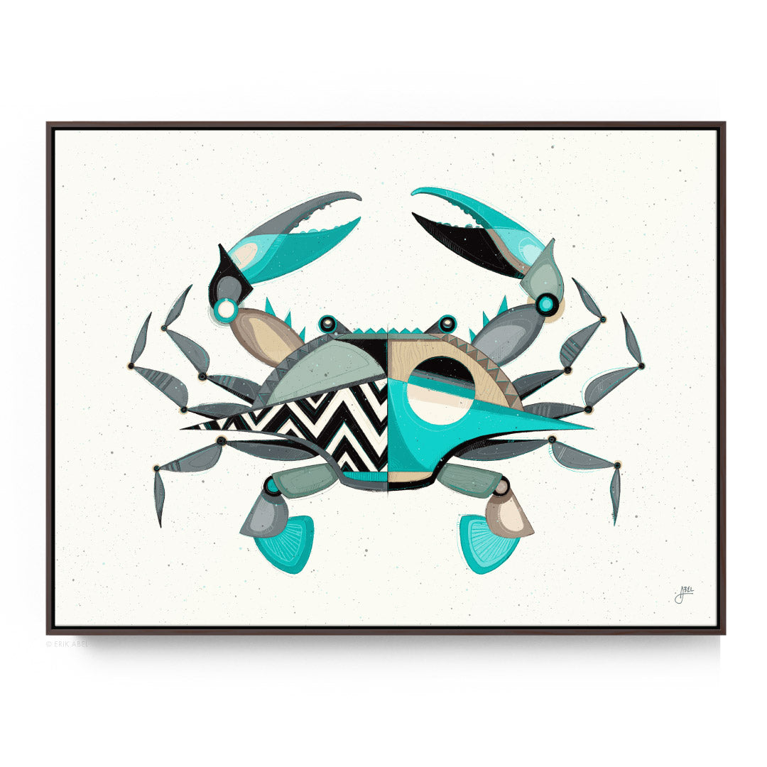 Blue Crabby - WHLSL Print