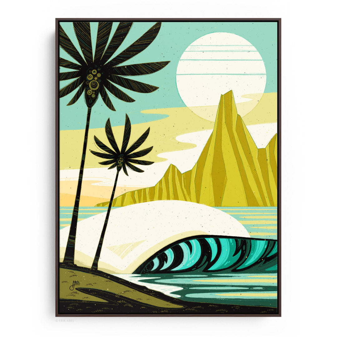 Green Palm Point - WHLSL Print