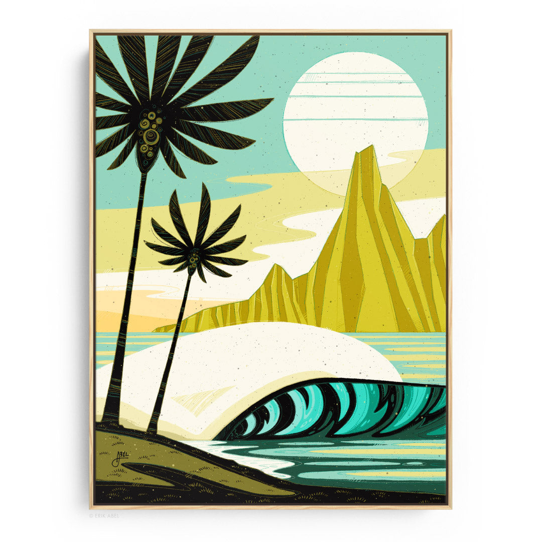 Green Palm Point - WHLSL Print