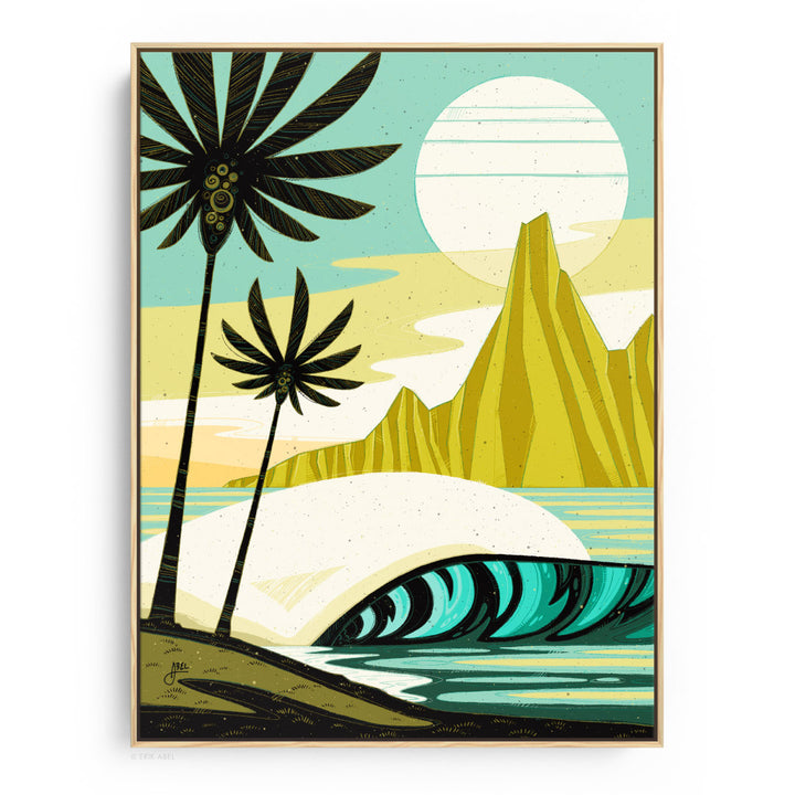 Green Palm Point - WHLSL Print