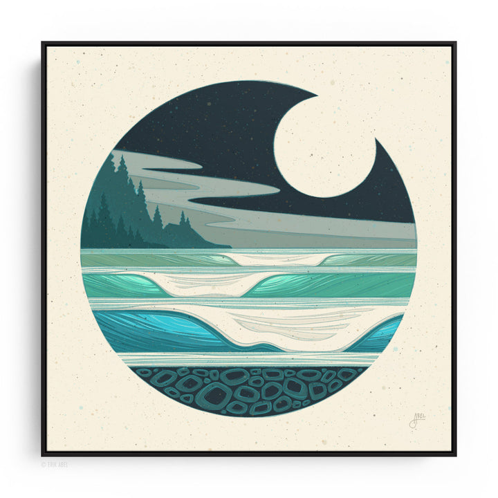 NW Moon - WHLSL Print