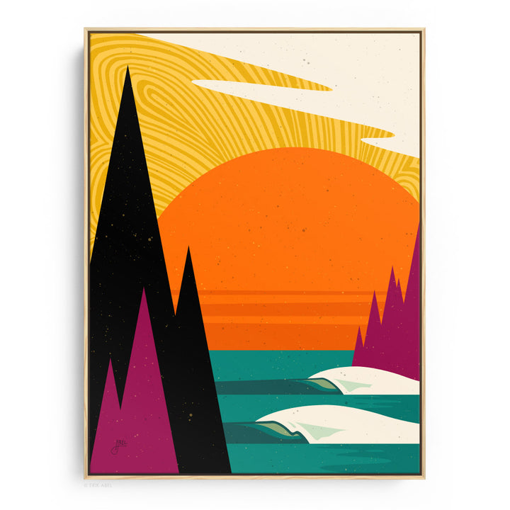Northern Rights: Yellow - WHLSL Print