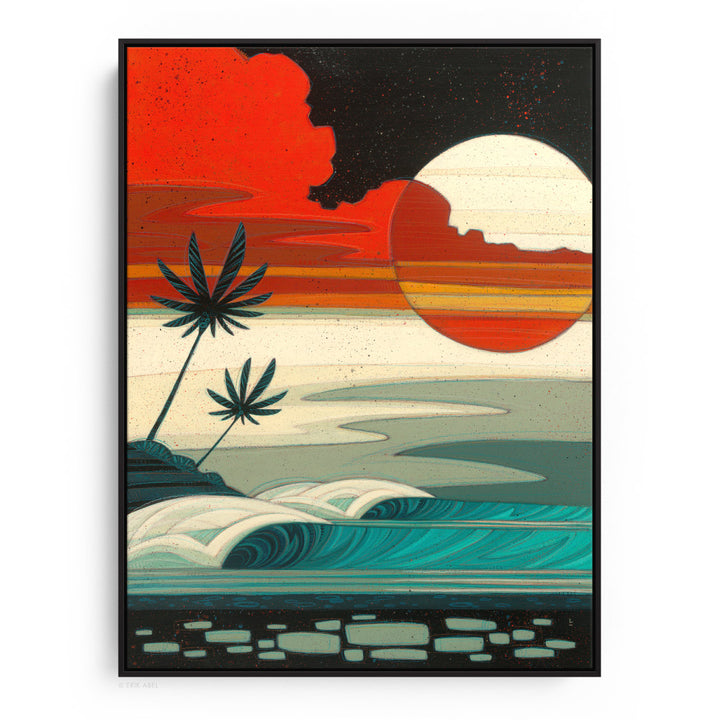 Sunset Moonrise - WHLSL Print