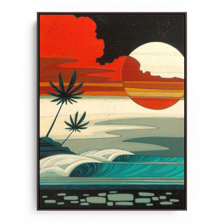 Sunset Moonrise - WHLSL Print