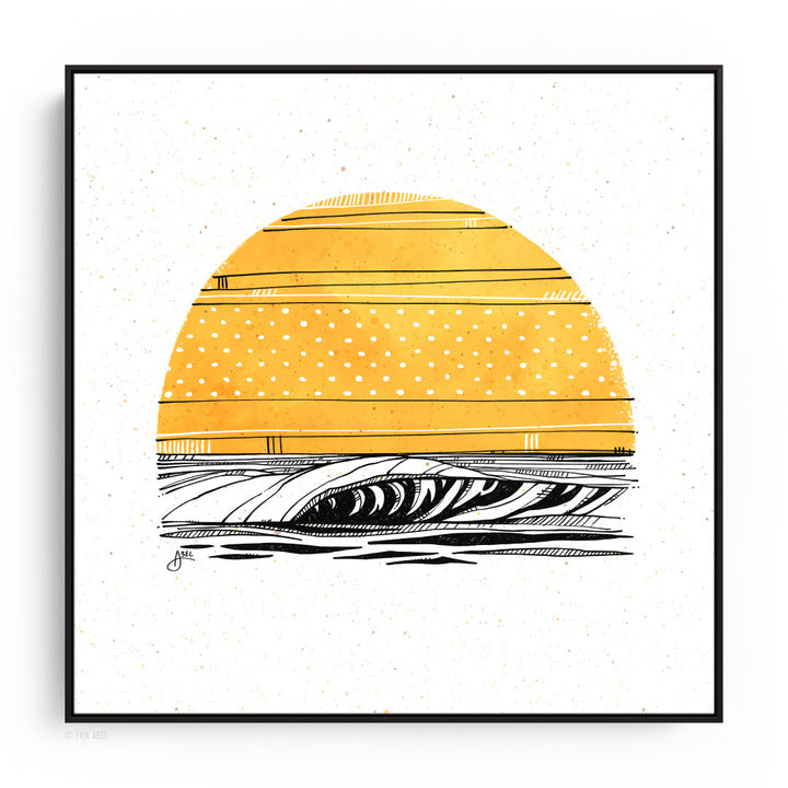 Yellow Sun - Print