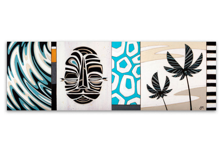 Tiki Water 71x24 - Original