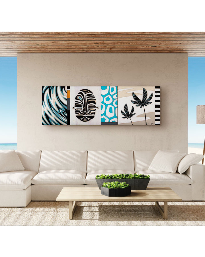 Tiki Water 71x24 - Original