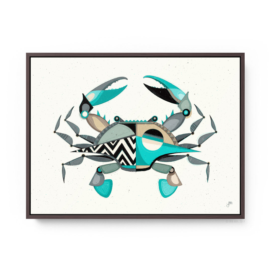 Blue Crabby - Print