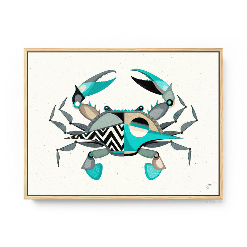 Blue Crabby - Print