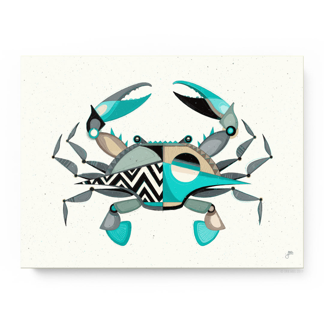 Blue Crabby - Print