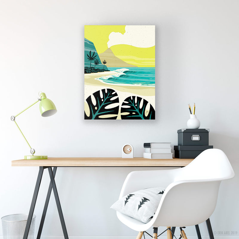 Coconut Volcano - Print
