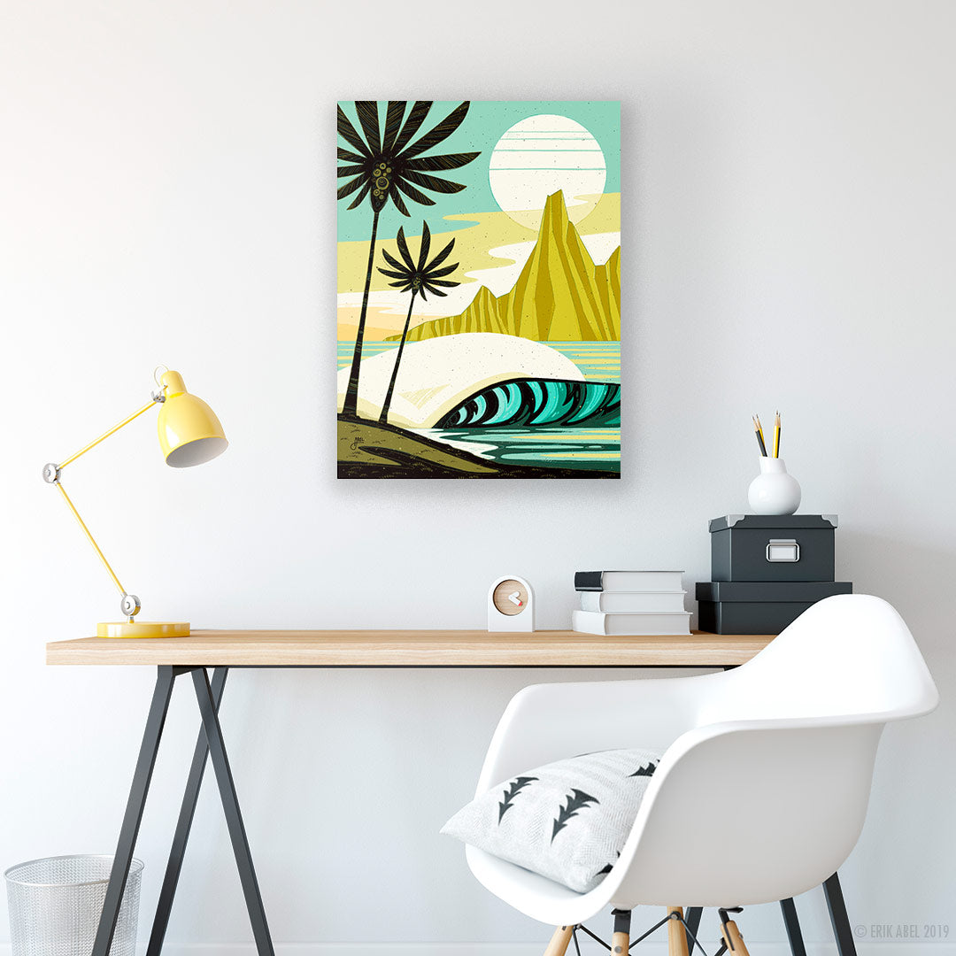 Green Palm Point - Print