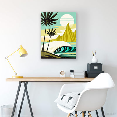 Green Palm Point - WHLSL Print