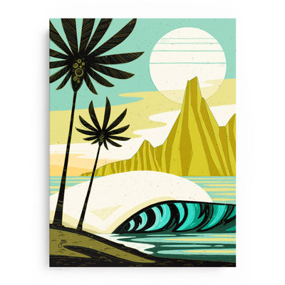 Green Palm Point - Print