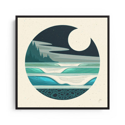 NW Moon - WHLSL Print