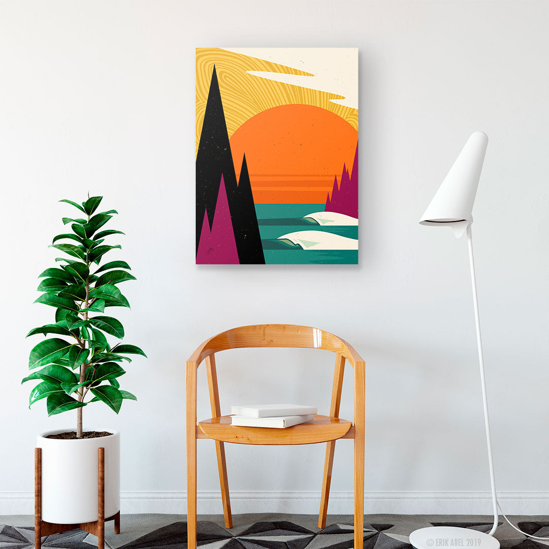 Northern Rights: Yellow - WHLSL Print