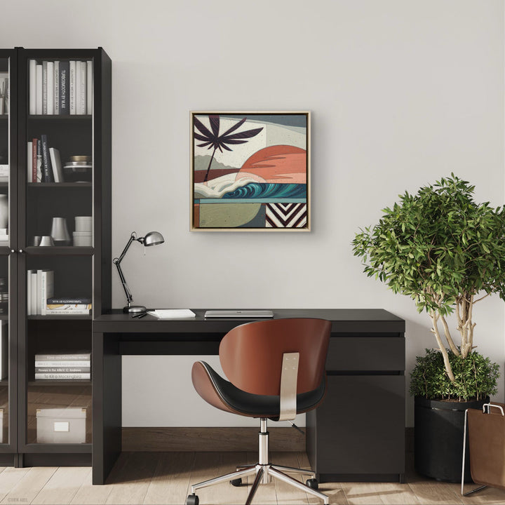 Pacific Patchwork 11 - WHLSL Print