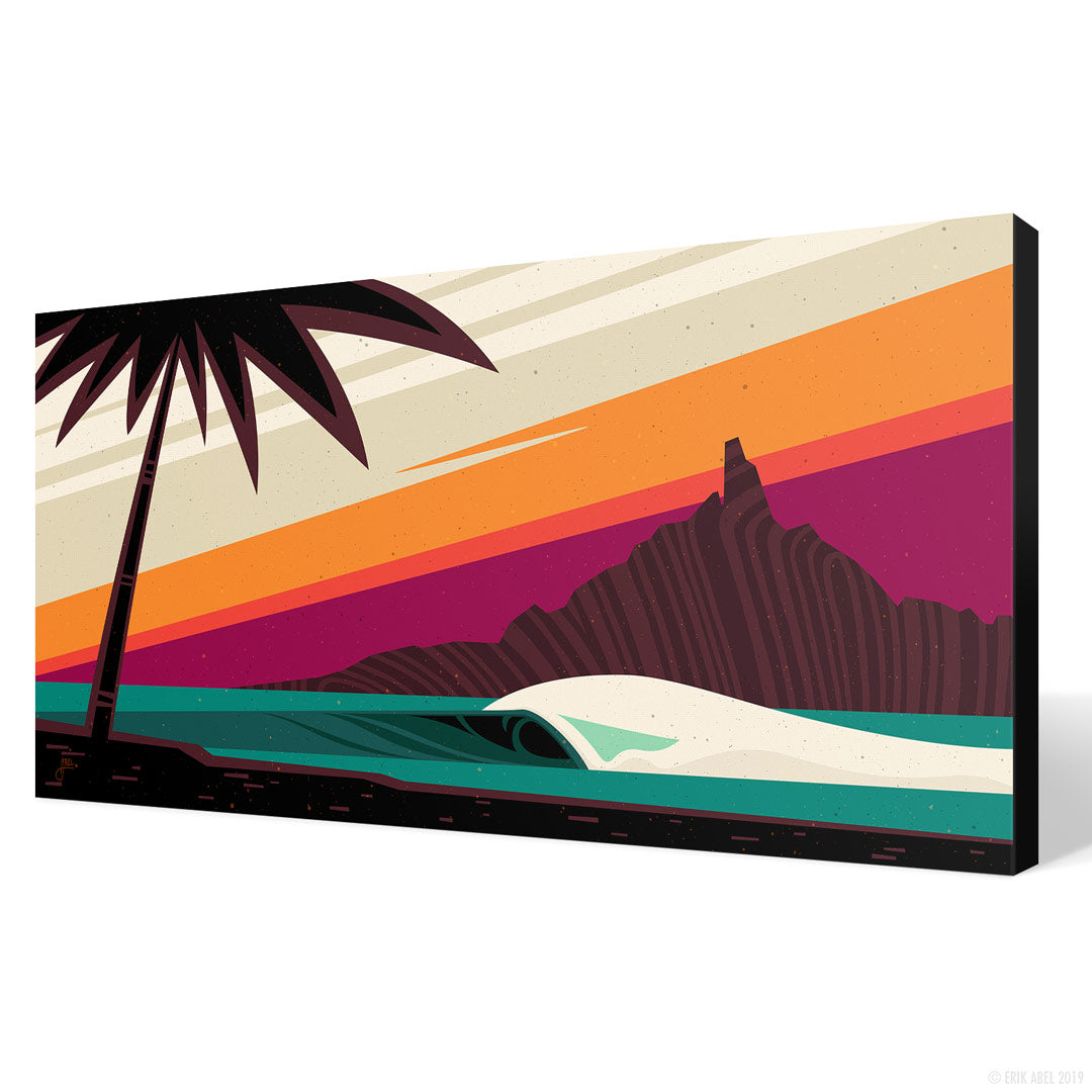 Surf Art Collection | Sundowner Print | Abel Arts