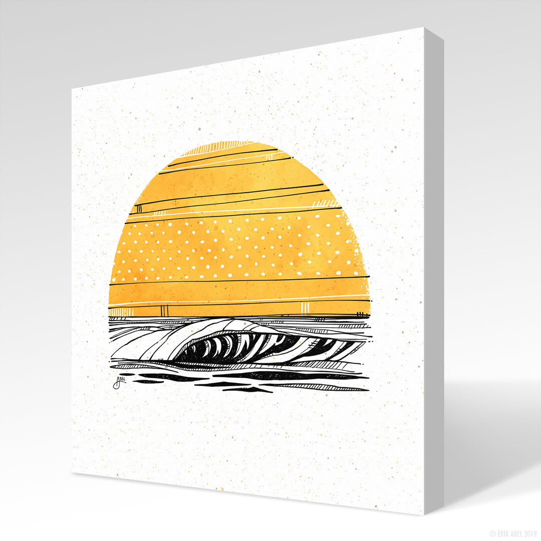 Yellow Sun - Print