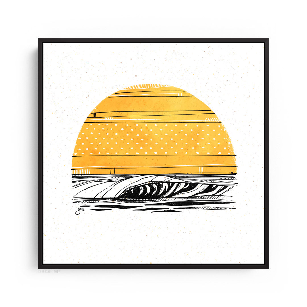 Yellow Sun - Print