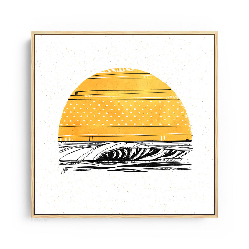 Yellow Sun - Print