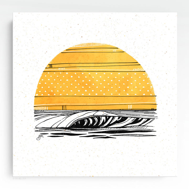 Yellow Sun - WHLSL Print