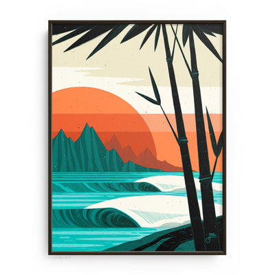 Bamboo Groove - WHLSL Print